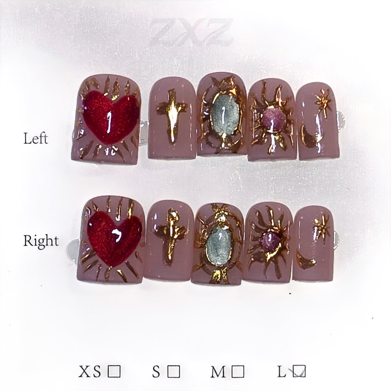 Set 1- The Baseline Press-On Nails