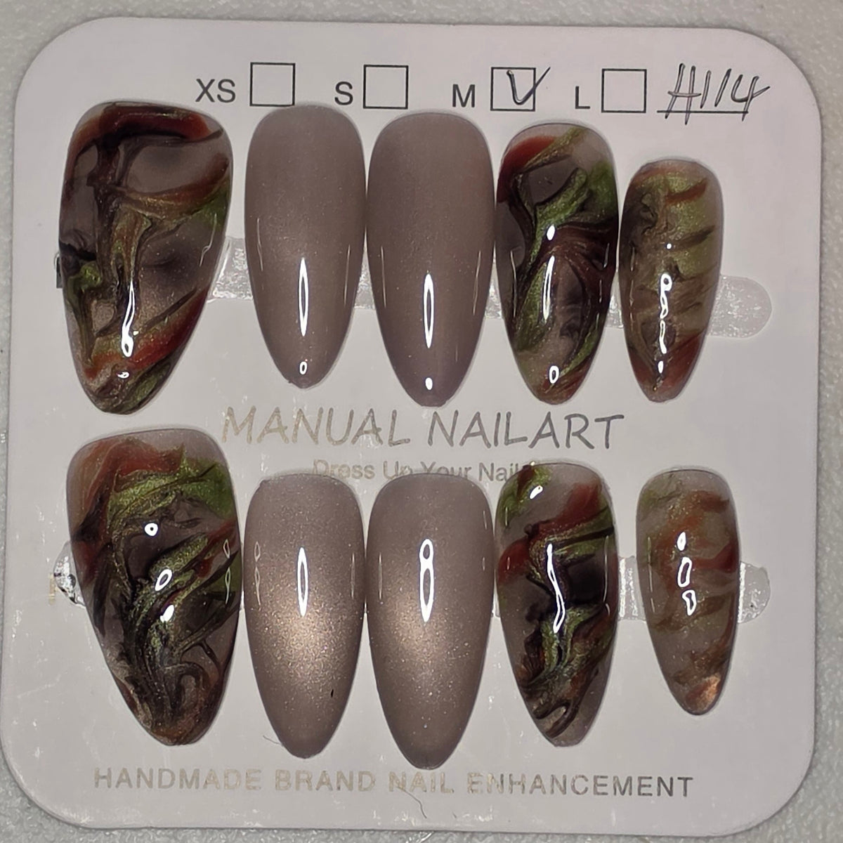Set 6-The Baseline Press-On Nails
