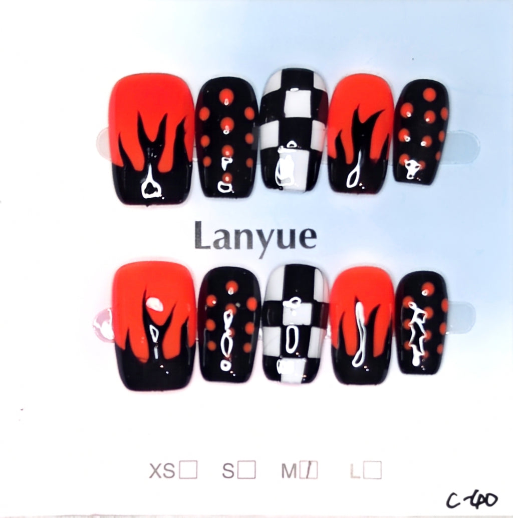 Checkered Flames