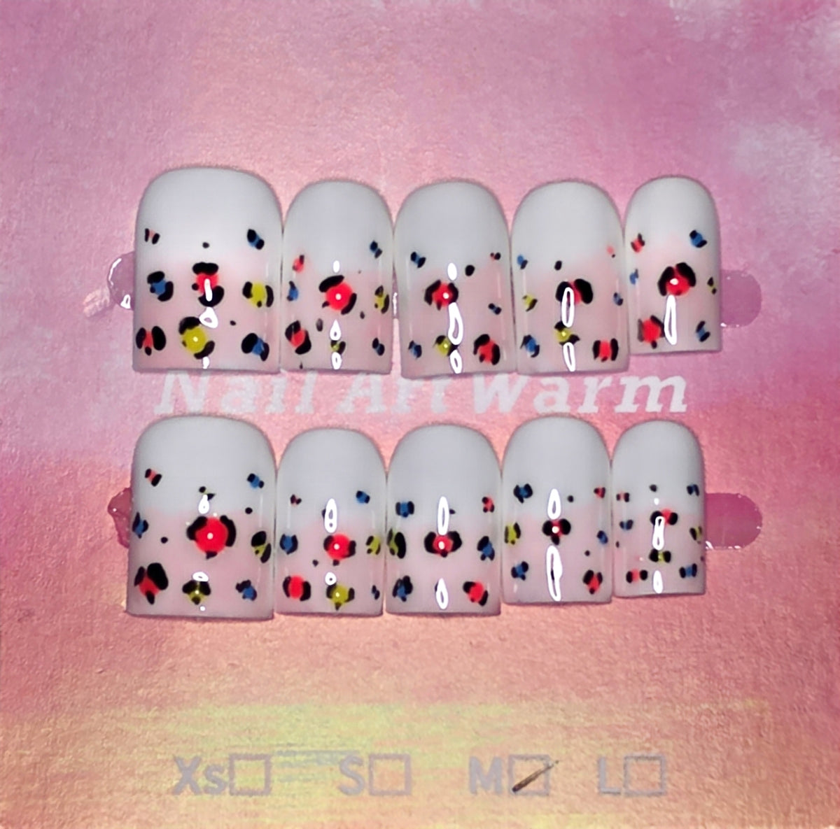 Set 4-Basic Girl Press-On Nails