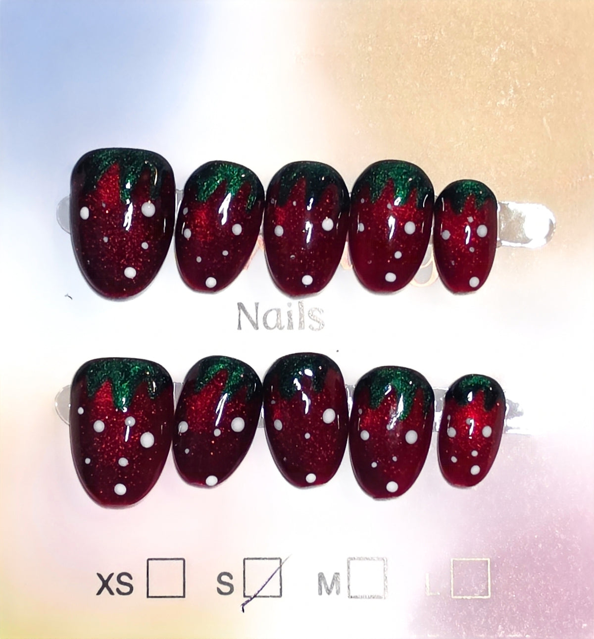 Set 4-Basic Girl Press-On Nails
