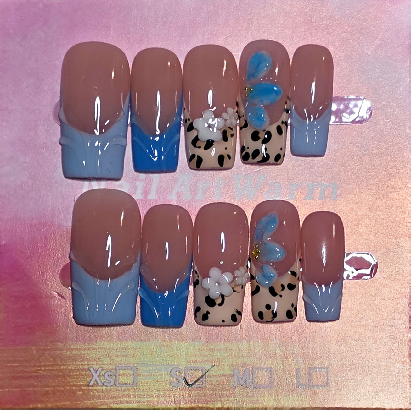 Set 4-Basic Girl Press-On Nails