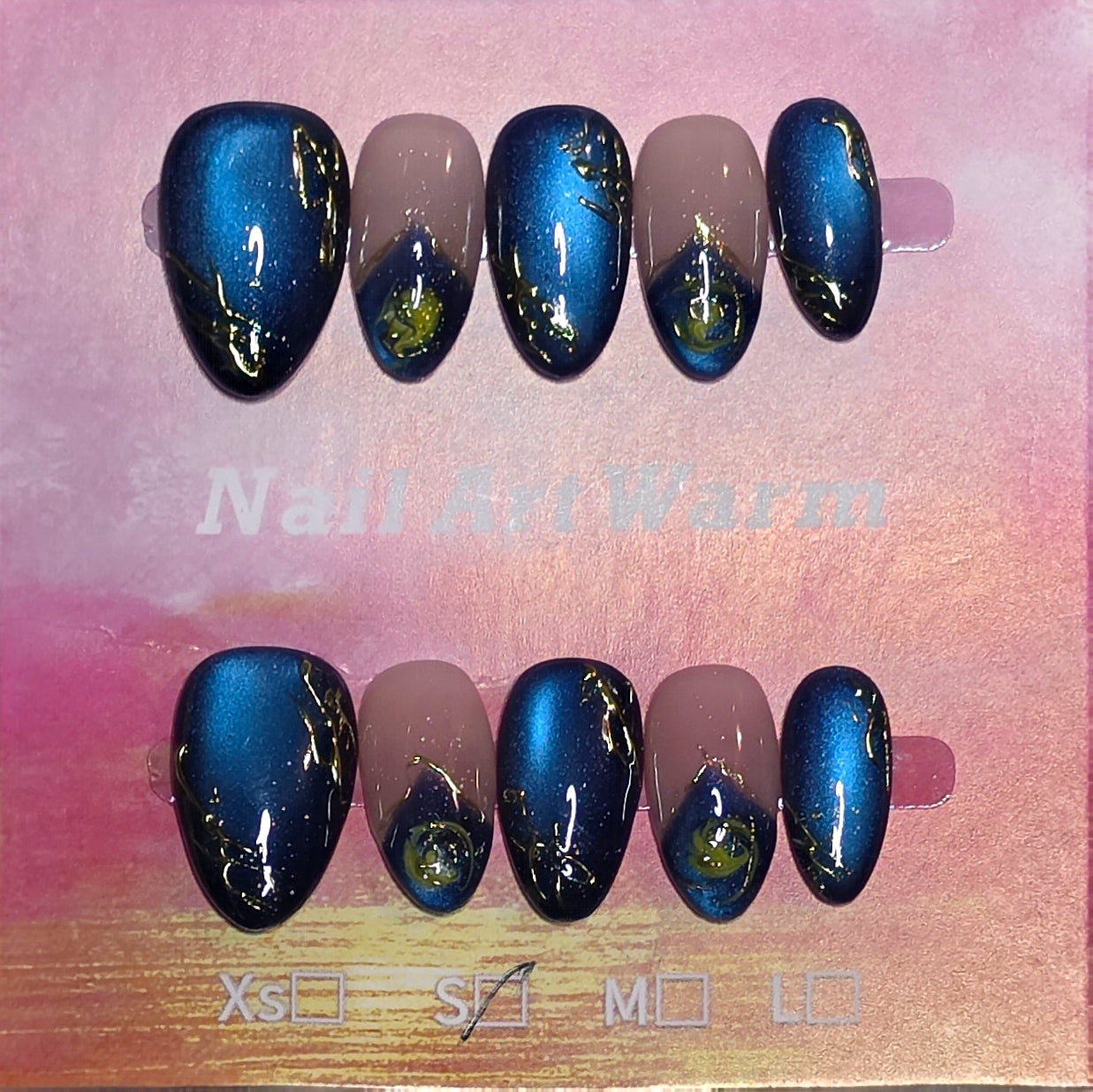 Basic Girl Press-On Nails: SMALL
