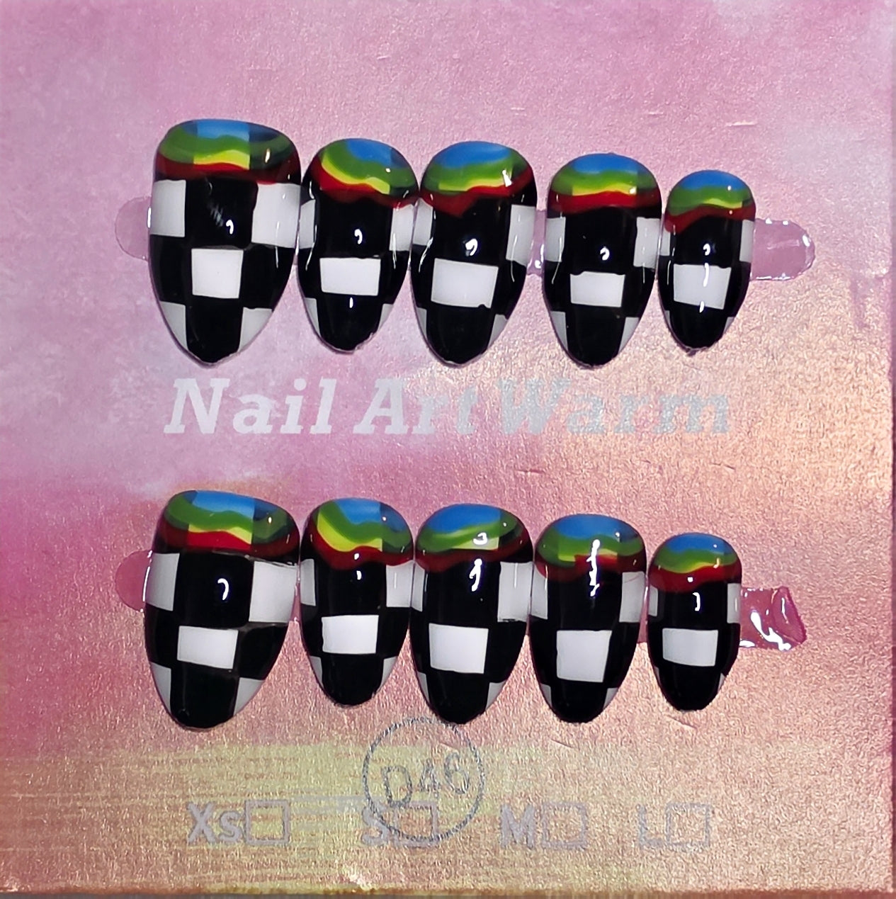 Basic Girl Press-On Nails: SMALL
