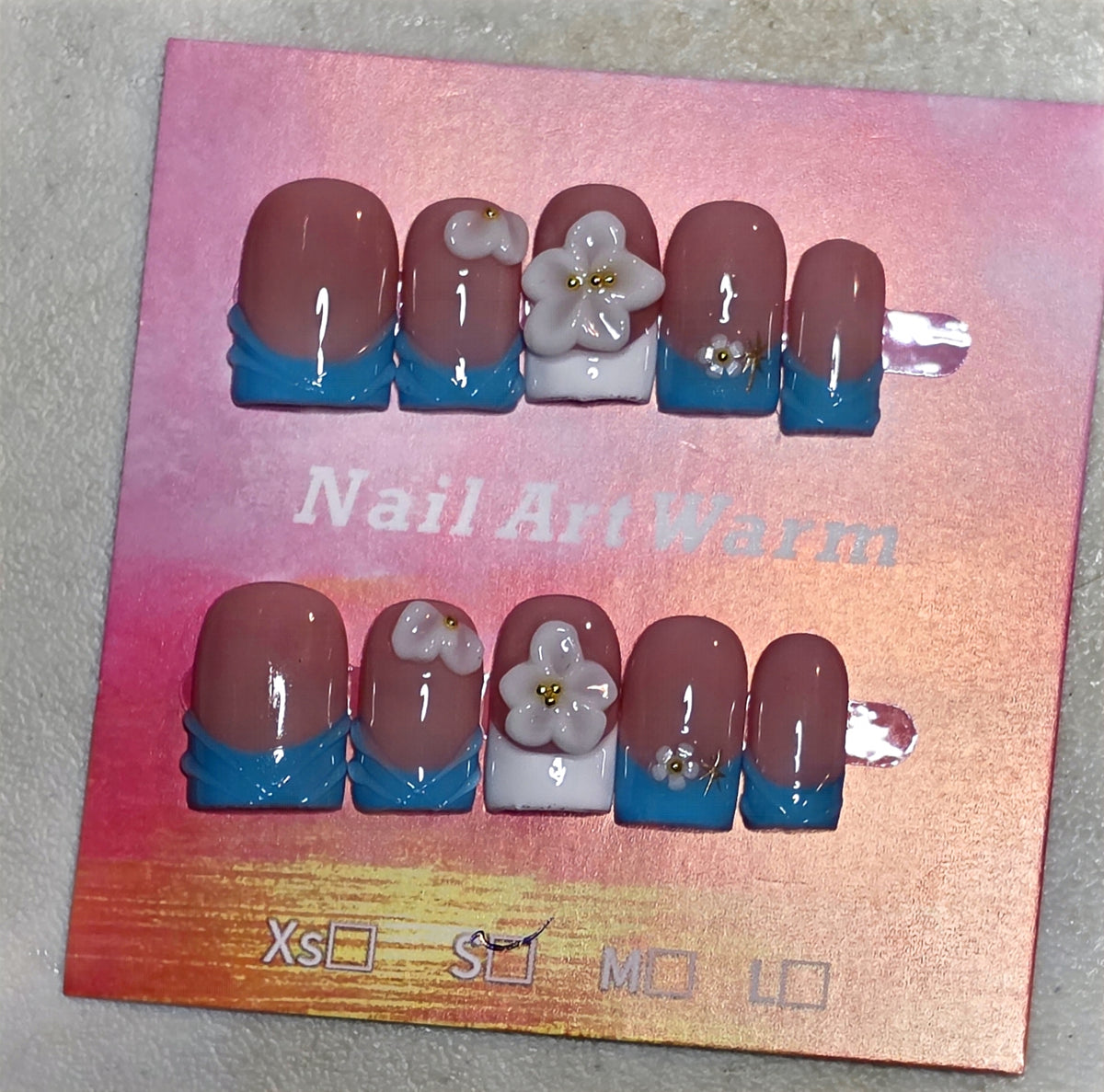 Set 4-Basic Girl Press-On Nails