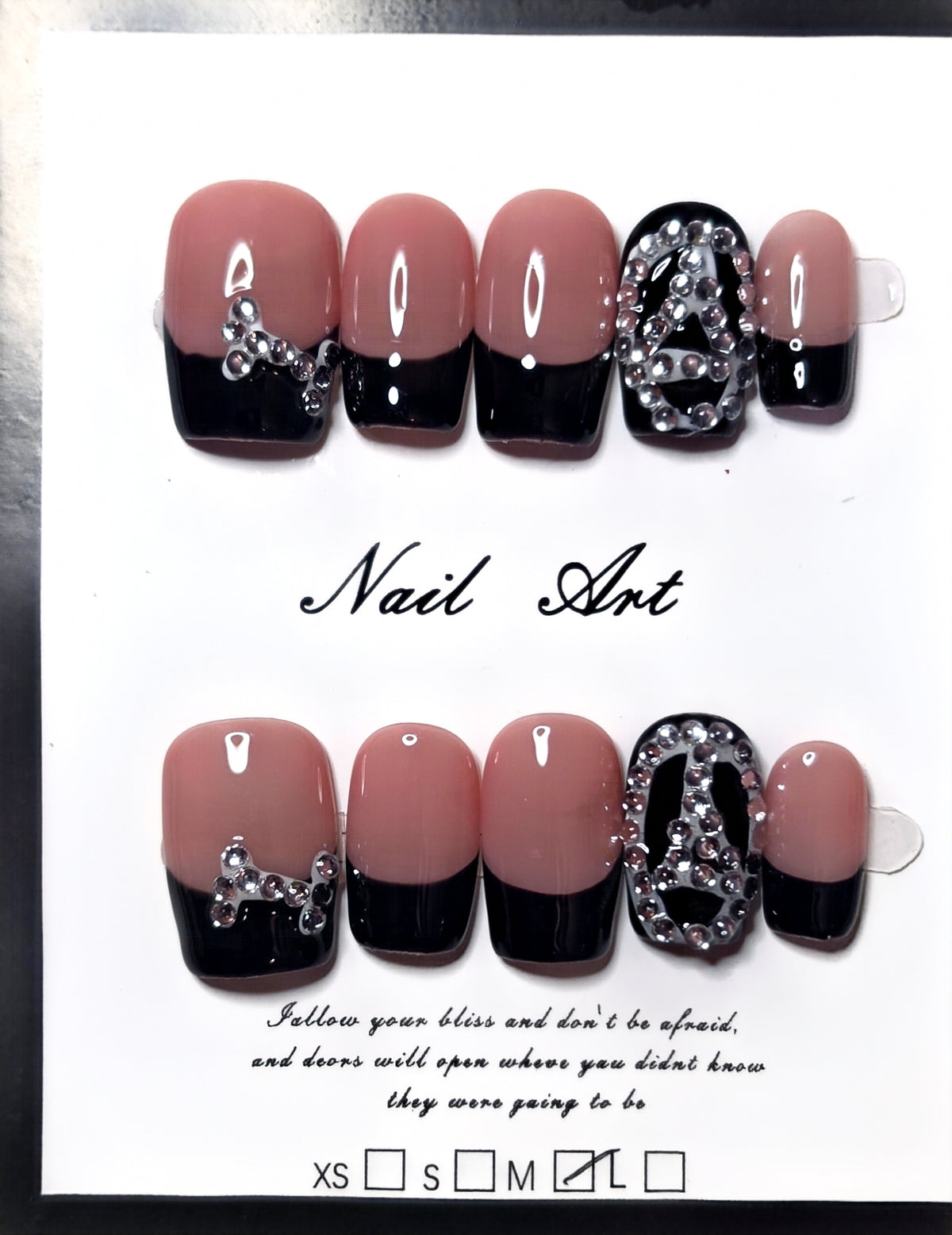 Diamond GHOST FACE French Tip