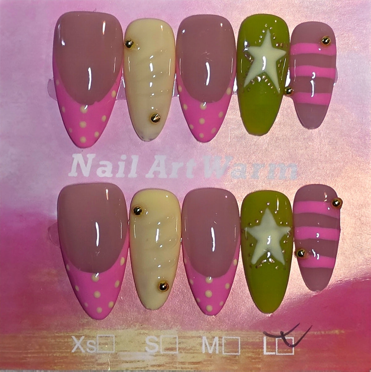 Set 2-The Baseline Press-On Nails