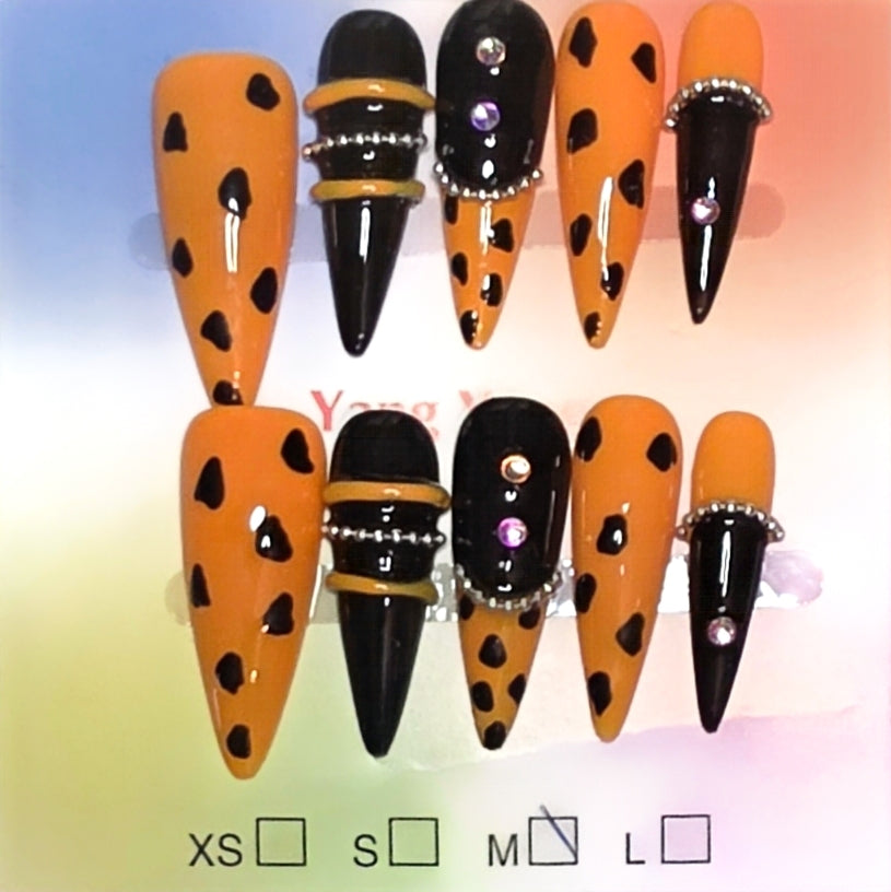 Set 4-Basic Girl Press-On Nails