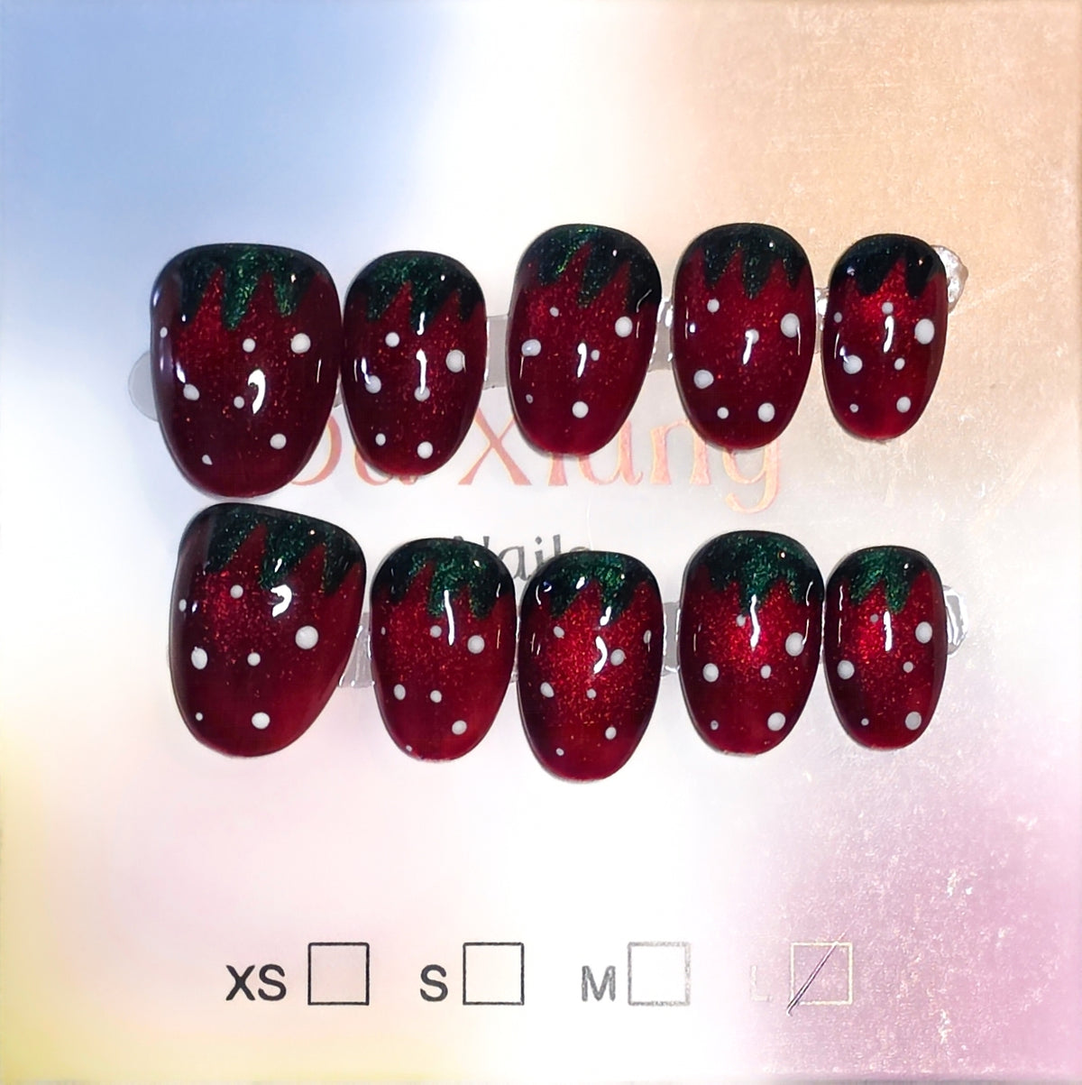 Set 4-Basic Girl Press-On Nails