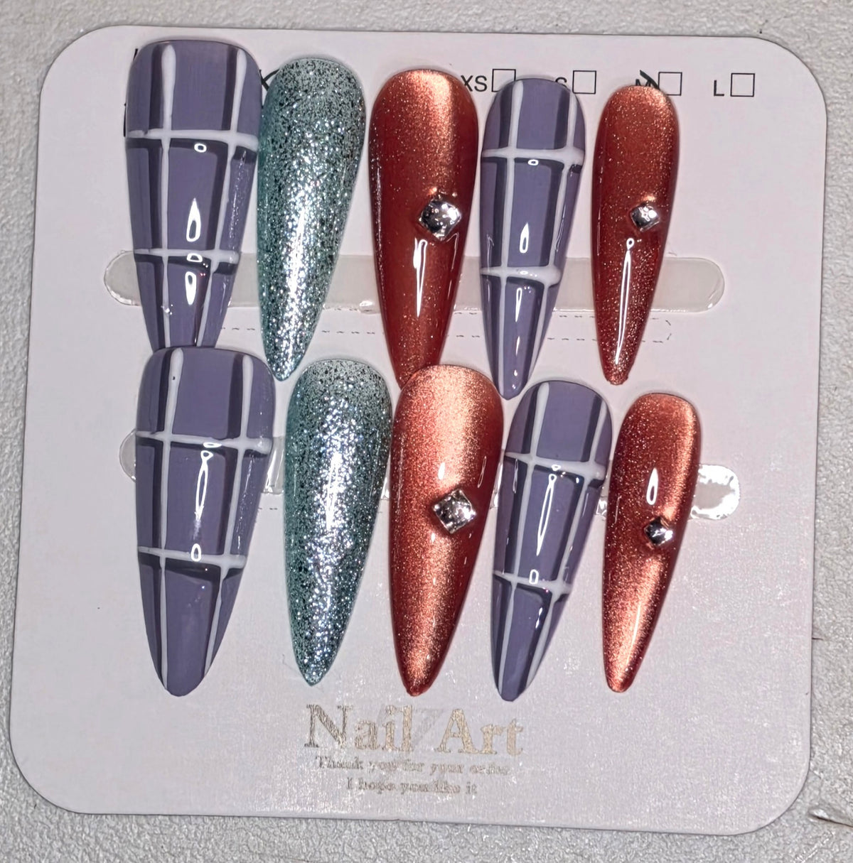 Set 5- The Baseline Press-On Nails