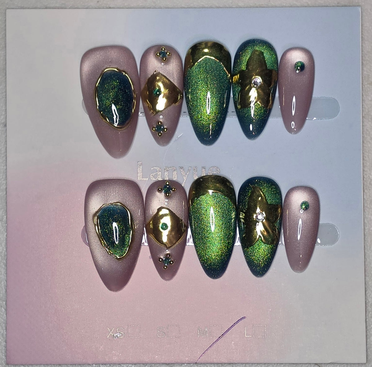 Set 4-Basic Girl Press-On Nails