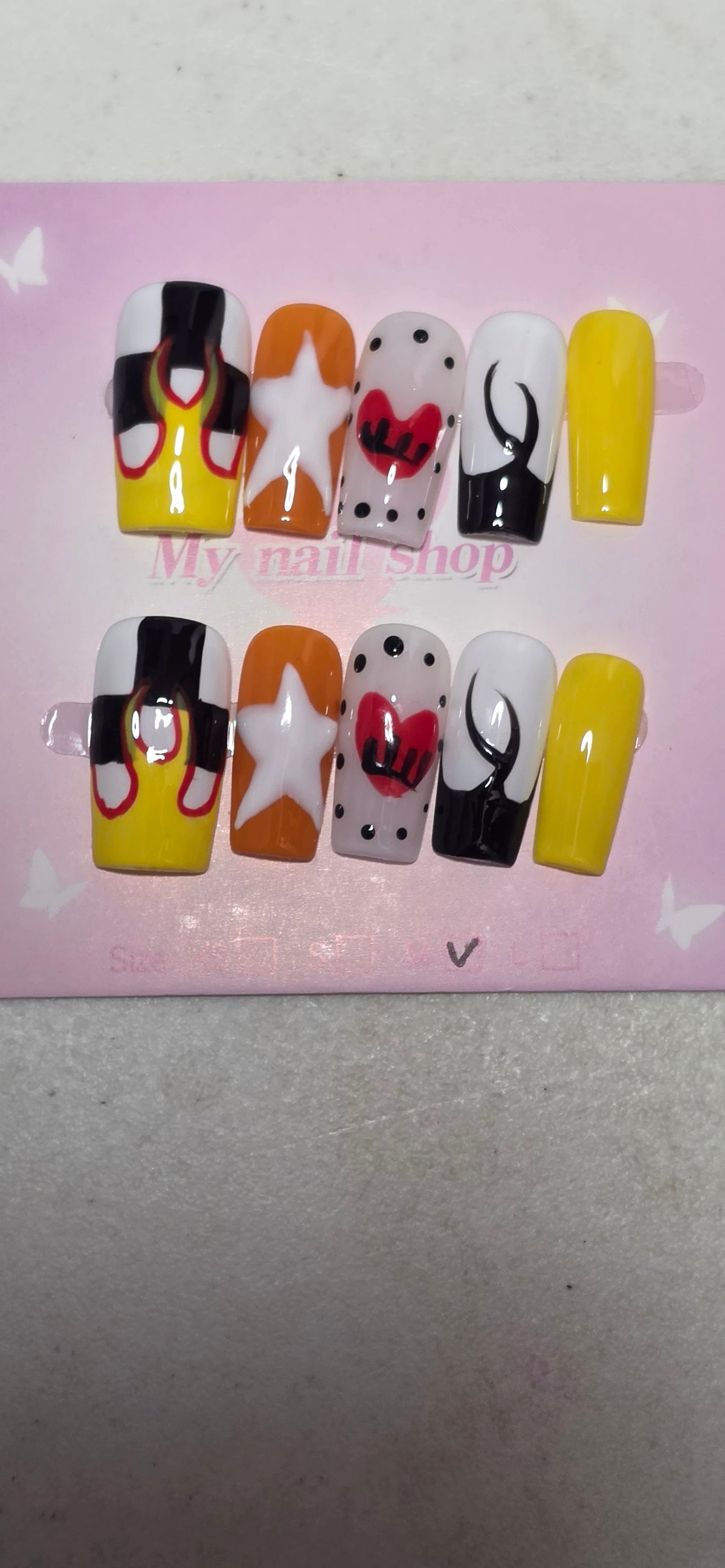 Set 2-The Baseline Press-On Nails